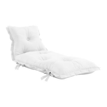 Futon variabil adecvat pentru exterior Karup Design OUT™ Sit&Sleep White, alb