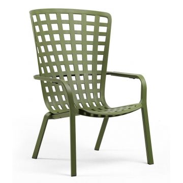 Fotoliu recliner exterior Nardi Folio  verde agave