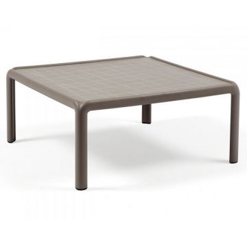 Masuta exterior Nardi Komodo Tavolino  70x70cm  h32.5cm  tortora