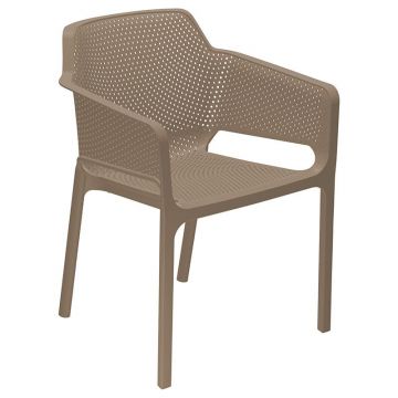 Scaun de gradina Integral plastic culoare cappuccino