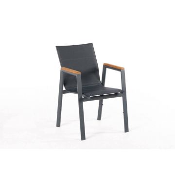 Scaun de gradina Poseidon Chair Antracit 61x85x65 cm