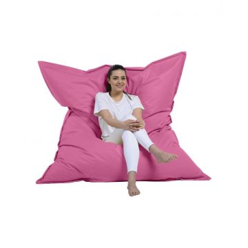 Fotoliu puf de gradina Giant Cushion Roz 140x180x30 cm